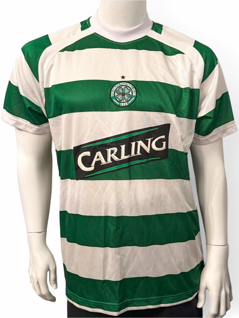 Vintage 2000s Celtic FC Malance Carling Soccer Football Jersey Thailand